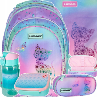 Viackomorový školský batoh Head Multicolor 20 l + 4 ďalšie produkty